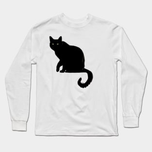 Black Cat void Long Sleeve T-Shirt